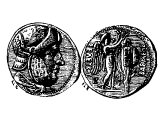 Coins of Seleucus I 312-280 BC